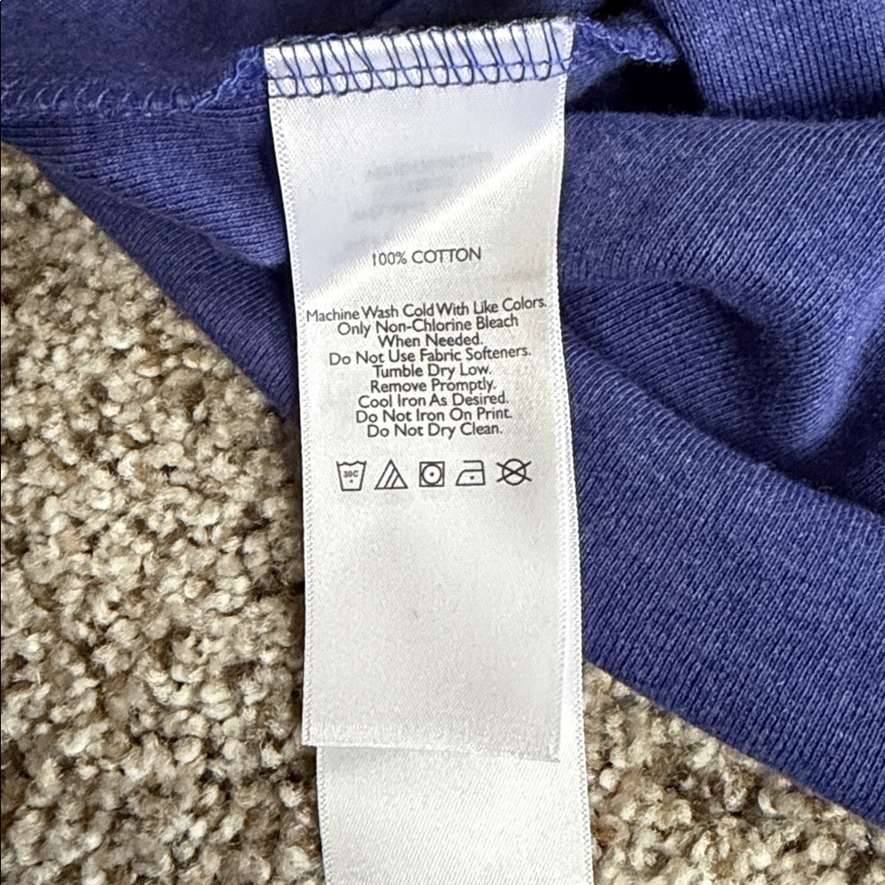 Eddie Bauer Outdoor 3/4 Sleeve 100% Cotton Scoop neck Tee, Small, Like New - Picture 7 of 7